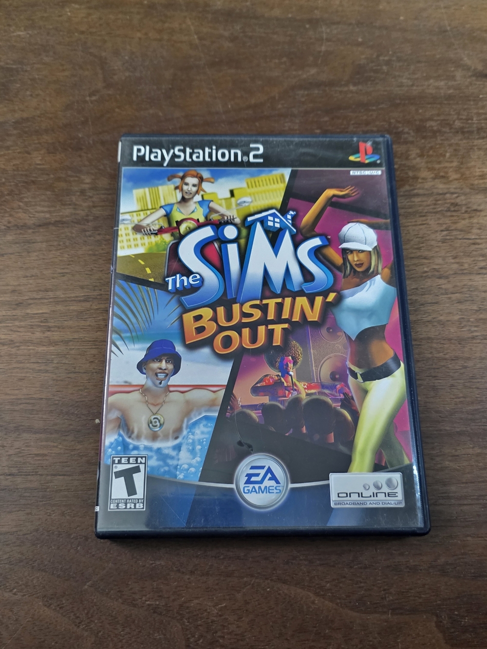 Sony Ps2 The Sims: Bustin' Out Game